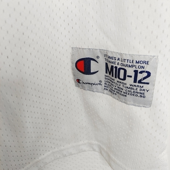 Space Jam Tune Squad Daffy Duck Champion Jersey Sz Medium 90's Michael Jordan - Picture 13 of 14